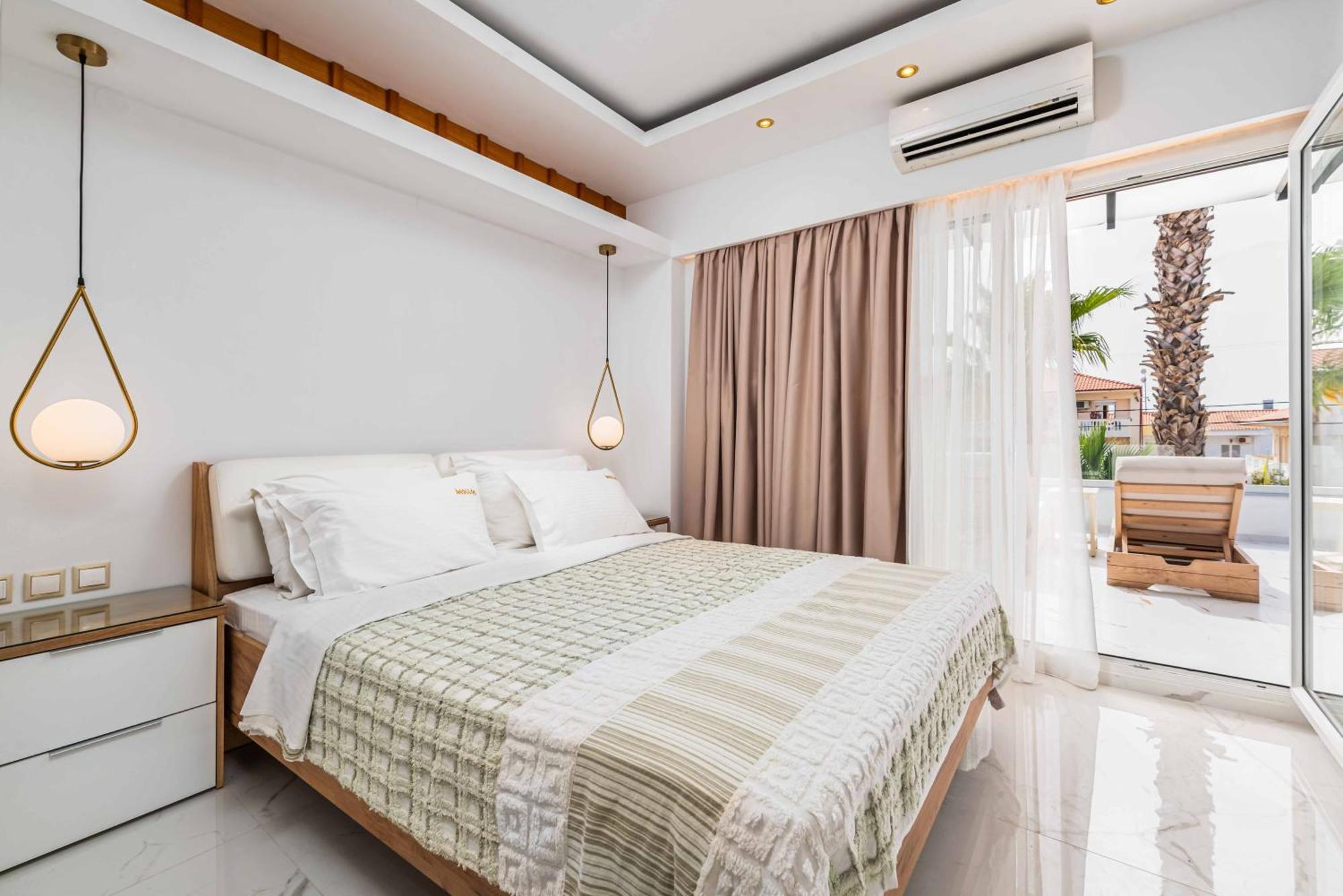 Hotel Aeollos Pefkochori Bagian luar foto