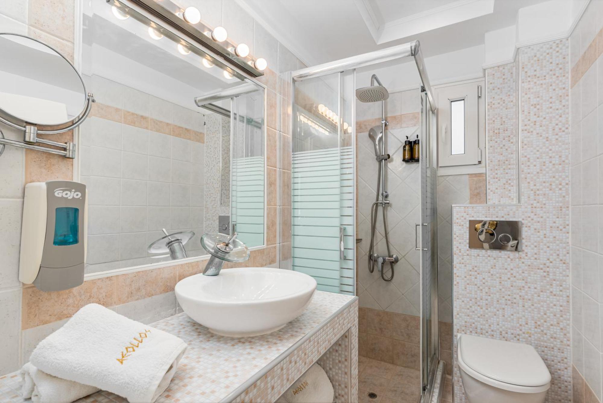 Hotel Aeollos Pefkochori Bagian luar foto